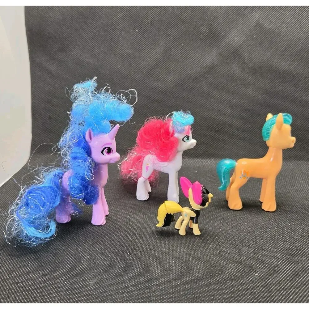 My Little Pony Lot Izzy Moonbow Zipp Storm Hitch Trailblazer Songbird Serenade